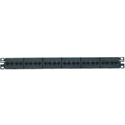 PANDUIT カテゴリ5E CPPK24BLY モジュラーパッチパネルキット 4ポートフェースプレートタイプ 24ポート