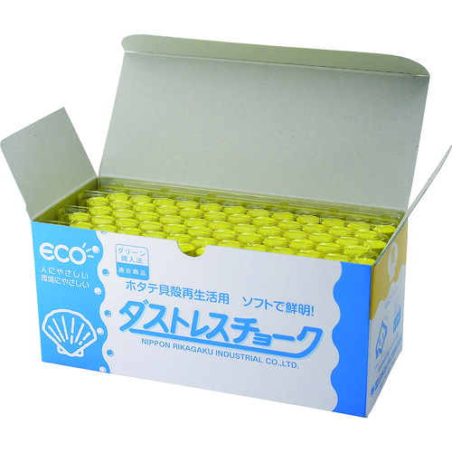 ダストレス チョーク DCC-72-Y 72本入 黄 20箱まとめ売り 20箱 【まとめ売り商品】