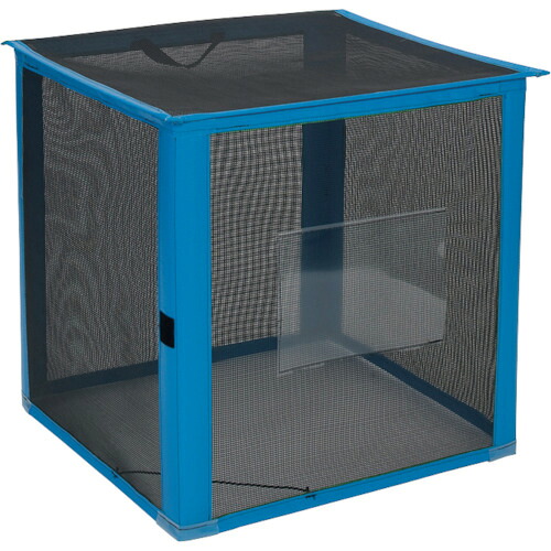 テラモト 独立独歩ゴミサイバー空間 DS2610119 折りたたみ式 黒600×600×700