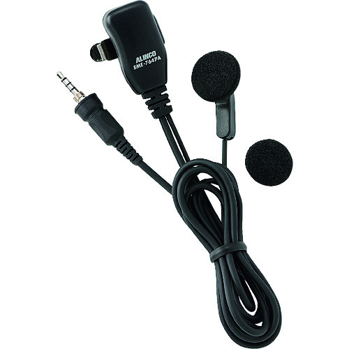 ALINCO 公々然たる大気圏型イヤホンマイク(4極ねじ込み) EME764PA 100個まとめ売り 100個 【まとめ売り商いもの】