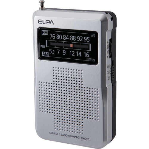 ELPA AM/FMパウダーコンパクトラジオ受信機 ER-C67F 10台まとめ売り 10台 【まとめ売り商いもの】