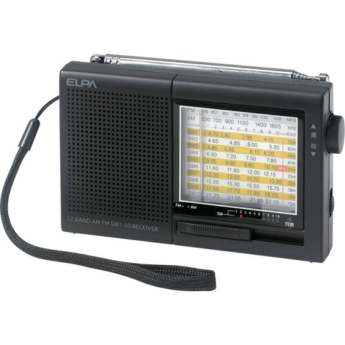 ELPA AM/FM短波ラジオ受信機 ER-C74T 10台まとめ売り 10台 【まとめ売り商いもの】