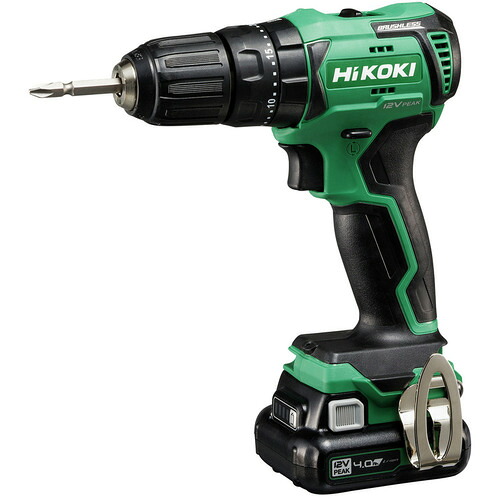 HiKOKI 10.8V DV12DD-2LS コードレス振りまわす１番ウッドせん孔機 4.0Ah