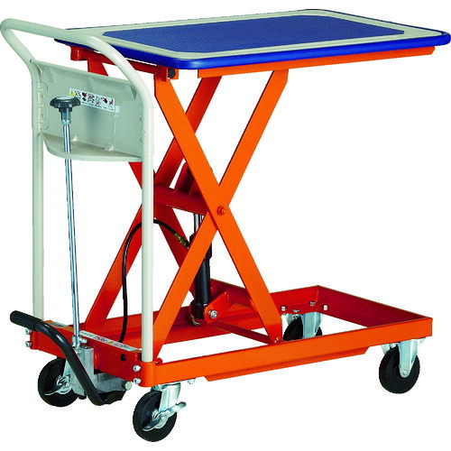 ■TRUSCO ワークテーブルリフト150kg 足踏式 400X720 HLFWAS150(1158234)[法人・事業所限定][直送元] TRUSCO ワークテーブルリフト150kg HLFWA-S150 足踏式