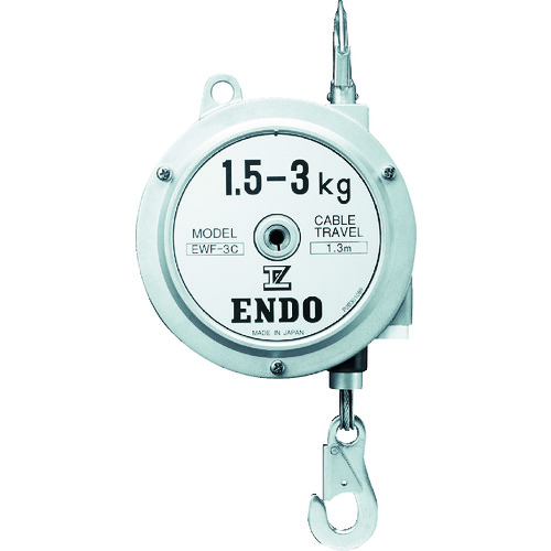 ENDO スプリングバランサーEWF&minus;3C EWF-3C｜設備プロ王国　店