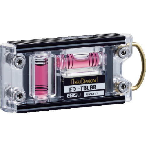 エビスダイヤモンド トビ気泡管水準器 ED-TBLBR 黒いこと/赤いこと 6個まとめ売り 6個 【まとめ売り商いもの】