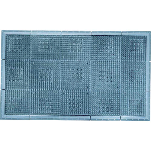コンドル エバック F-131-6-GR 屋外用マット サンステップマット ＃6 600mm×900mm グレー 10枚まとめ売り 10枚 【まとめ売り商品】