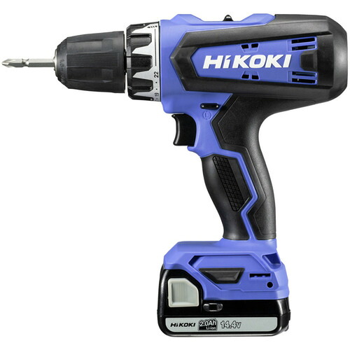 HiKOKI 14.4Vコードレスドライバドリル FDS14DF(BG) 2.0Ah 電池1個仕様|設備プロ王国 店