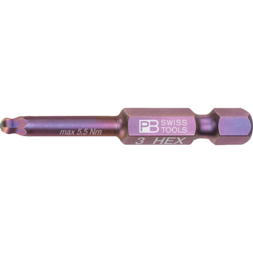 PBスイスツールズ 六角ネジ用精密ビットE6 E6.212/3 10本まとめ売り 10本 【まとめ売り商品】