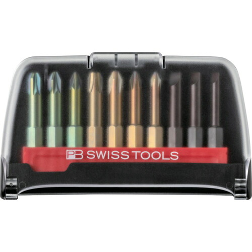 PBスイスツールズ E6－701ビットケースセット E6.701BC 10Sまとめ売り 10S 【まとめ売り商品】