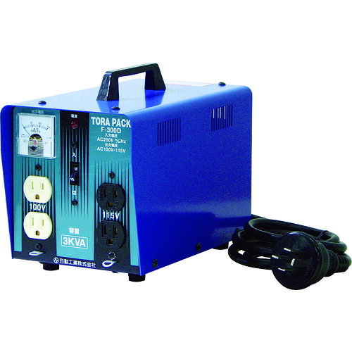 NICHIDO ニュートラパック降圧専用器 F-300D 3KVA 定格電流30A