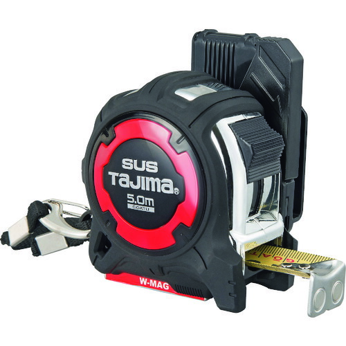 タジマ 剛厚セフGステンロックダブルマグ25 GASFGSLWM25-50 5.0m 米突目盛 4個まとめ売り 4個 【まとめ売り商いもの】