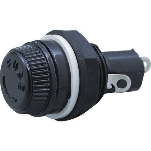 ELPA ヒューズホルダー FH-P20H パネル取付タイプ 20mm 10A以下 ブラック 100個まとめ売り 100個 【まとめ売り商品】 27,742円