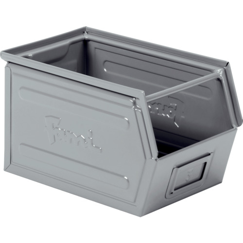 Fami メタルパーツバスケット FLS41000A01 薄墨色 12.5L 外寸200×350×200 8個まとめ売り 8個 【まとめ売り商いもの】