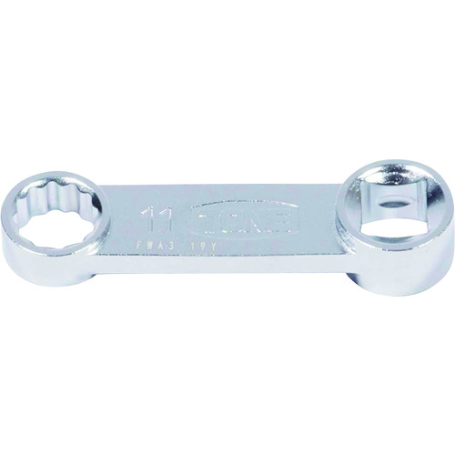 TONE ソケットアダプター FWA3-11 オフセットめがねアダプター 差込角9.5mm 全長68mm 対辺寸法11mm 10個まとめ売り 10個 【まとめ売り商品】｜設備プロ王国　店 16,197円