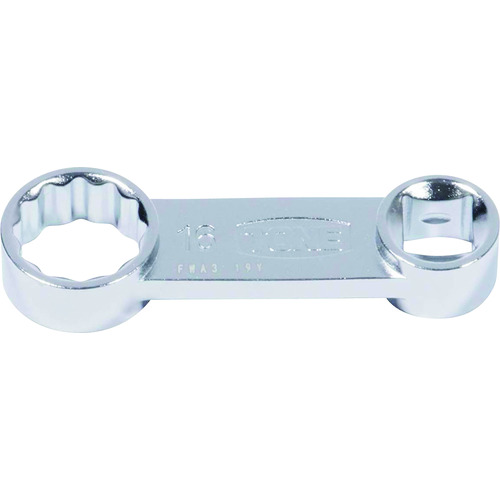 TONE ソケットアダプター FWA3-16 オフセットめがねアダプター 差込角9.5mm 全長71mm 対辺寸法16mm 10個まとめ売り 10個 【まとめ売り商品】｜設備プロ王国　店 17,259円