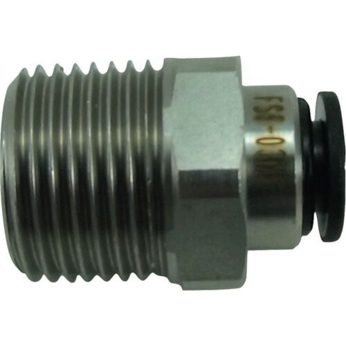 チヨダ ファイブSUSメイルコネクタ FS6-03M 6mm・R3/8 10個まとめ売り 10個 【まとめ売り商品】