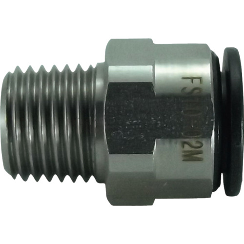 チヨダ ファイブSUSメイルコネクタ FS10-02M 10粍・R1/4 10個まとめ売り 10個 【まとめ売り商いもの】