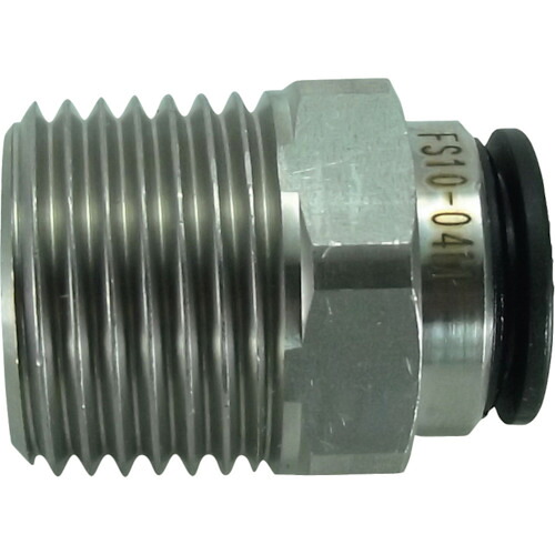 チヨダ ファイブSUSメイルコネクタ FS10-04M 10粍・R1/2 10個まとめ売り 10個 【まとめ売り商いもの】
