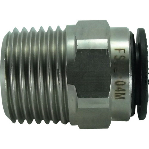 チヨダ ファイブSUSメイルコネクタ FS12-04M 12粍・R1/2 10個まとめ売り 10個 【まとめ売り商いもの】