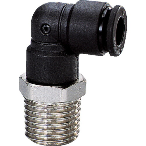 チヨダ ファイブSUSメイルエルボ FS6-03ML 6mm・R3/8 10個まとめ売り 10個 【まとめ売り商品】