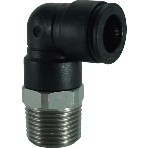 チヨダ ファイブSUSメイルエルボ FS10-03ML 10粍・R3/8 10個まとめ売り 10個 【まとめ売り商いもの】