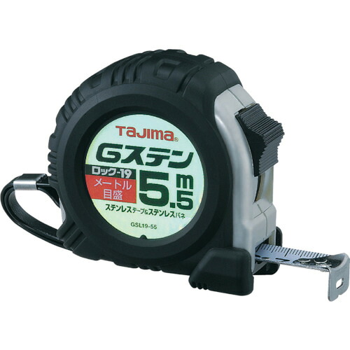 タジマ Gステンロック－19 GSL1955BL 5.5m 米突目盛 6個まとめ売り 6個 【まとめ売り商いもの】