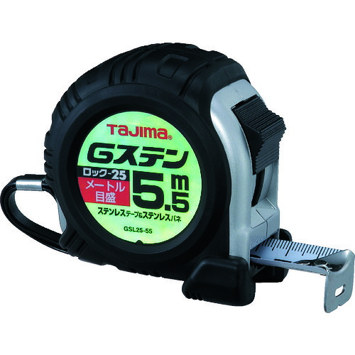 タジマ Gステンロック－25 GSL2555BL 5.5m 米突目盛 4個まとめ売り 4個 【まとめ売り商いもの】