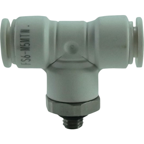 チヨダ ファイブSUSメイルブランチティ FS6-M5MTW 白 6mm・M5X0.8 10個まとめ売り 10個 【まとめ売り商品】