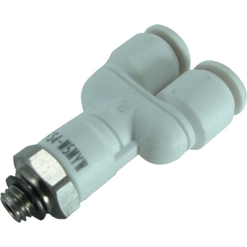 チヨダ ファイブSUSメイルブランチワイ FS4-M5MYW 白 4mm・M5X0.8 10個まとめ売り 10個 【まとめ売り商品】