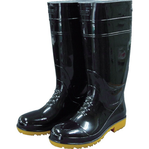 福山天然ゴム 耐油長靴先芯入り口・入口 GLA1-3LB ガロア＃1黒いこと3L 10足まとめ売り 10足 【まとめ売り商いもの】