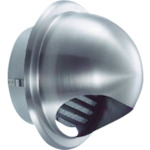 U.K ステンレス製丸型フード付ガラリ150 GN-150S-HL 適用パイプ内径145~160mm 12個まとめ売り 12個 【まとめ売り商品】