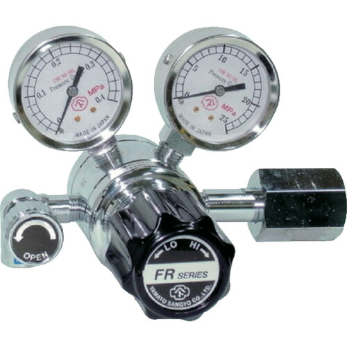 YAMATO 分析機用二段式圧力調整器 FR-1B-R-11N01-2204 FR－1B－R－11N01－2204