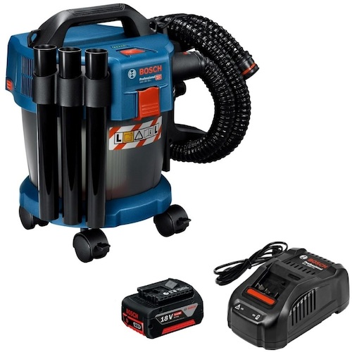 ボッシュ 18Vコードレスマルチクリーナー+バッテリー充電器セット GAS18V-10LPHSET
