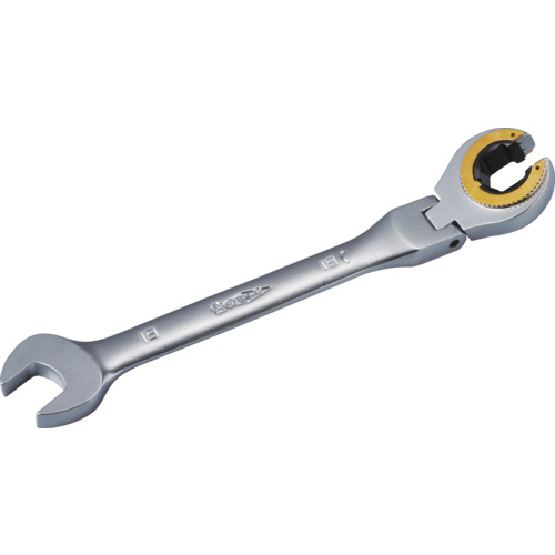 百貨店 オープンギアレンチ(フレックス印字機)L:248粍 GCW19F 呼び:19 6丁まとめ売り 6丁 【まとめ売り商いもの】