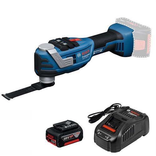 ボッシュ 18Vコードレスマルチツール+乾電池申し受ける器書き割り GMF18V-40HSET