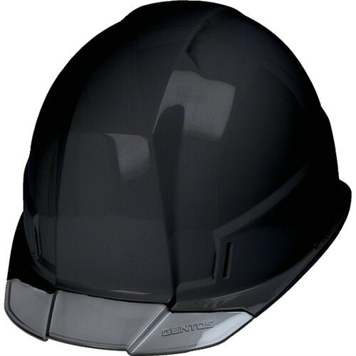GENTOS ヘルメット GH02A-BK GRITAIR+ 溝有 ヘッドライト取付可能 飛来・落下物用・電気用 黒 20個まとめ売り 20個 【まとめ売り商品】