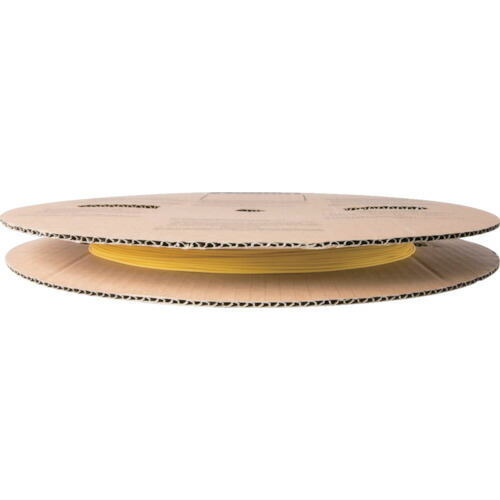 PANDUIT 熱収縮チュ－ブ HSTT06-C4 標準・長尺タイプ 黄 30.5m巻 収縮前内径1.6mm 10巻まとめ売り 10巻 【まとめ売り商品】
