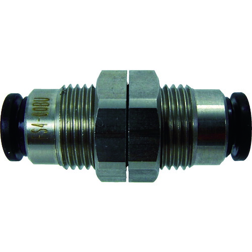 チヨダ ファイブSUSバルクヘッドユニオン FS4-00BU 4粍 10個まとめ売り 10個 【まとめ売り商いもの】