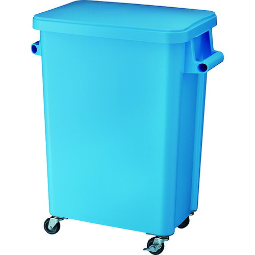 RISU 勝手もと用キャスターペール70L GGYK006 水抜き栓付 青碧 2個まとめ売り 2個 【まとめ売り商いもの】
