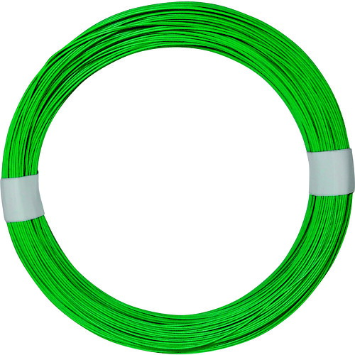 WAKI 色つや針金 IW-363 緑 番手20 線径0.85~0.90粍 長さ95m 30巻まとめ売り 30巻 【まとめ売り商いもの】