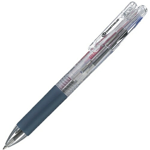 JTX 381589)多色ボ－ルペン透明 H038J-3C10 3色10本 H038J3C10 50箱まとめ売り 50箱 【まとめ売り商品】