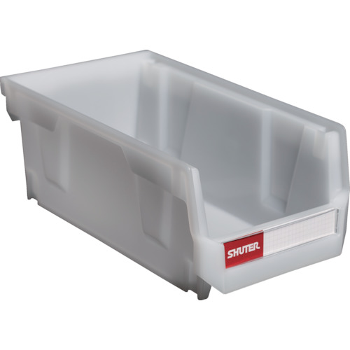 SHUTER スタッキングコンテナ HB-220WT 0.8L 白半澄み切った 60個まとめ売り 60個 【まとめ売り商いもの】