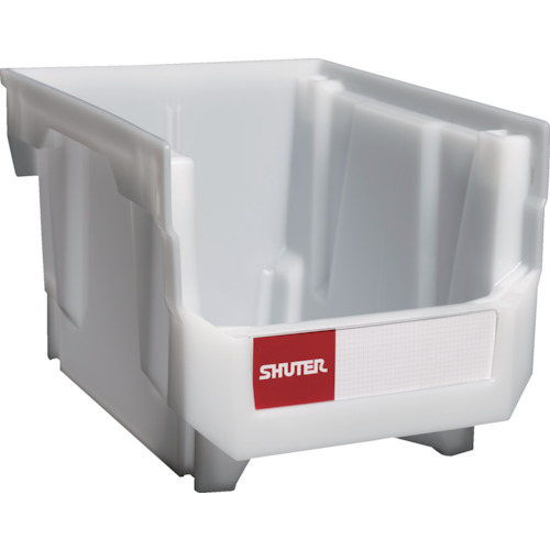 SHUTER スタッキングコンテナ HB-239WT 6.6L 白半澄み切った 20個まとめ売り 20個 【まとめ売り商いもの】