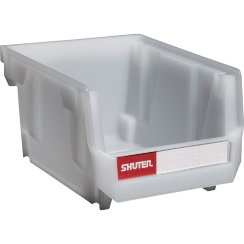 SHUTER スタッキングコンテナ HB-210WT 0.6L 白半透明 60個まとめ売り 60個 【まとめ売り商品】 19,962円