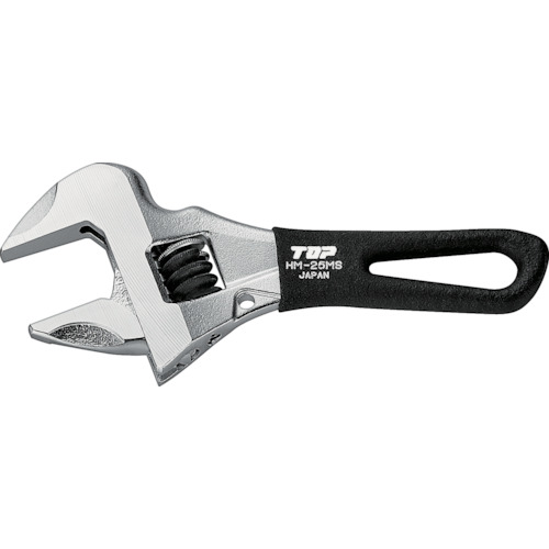 TOP ショートワークワイド(ガタ無しモンキレンチ) HM-25MSBK 6丁まとめ売り 6丁 【まとめ売り商品】