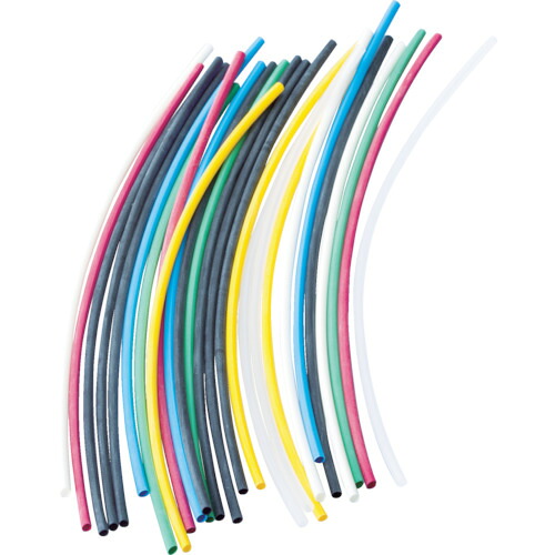 PANDUIT 熱収縮チューブ HSTT100-YK1 カラーコンビネーションパック 1S(袋)＝7本入 10Sまとめ売り 10S 【まとめ売り商品】