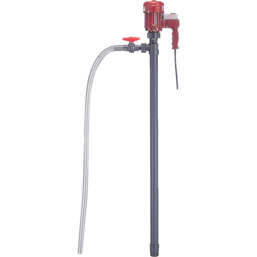 KUK ドラム缶用揚水機 HP-501H 電動式ハンデ揚水機(SUS製 生気付ける程) 吐きだす量60L/時間 揚程10.0m