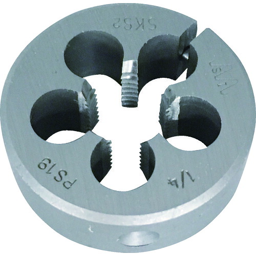 IS 管用ねじ切り丸ダイス IS-RD-38-PS014 PSねじ 38径 1/4PS 10個まとめ売り 10個 【まとめ売り商品】