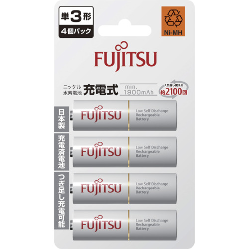 FDK ＮｉH申し受ける池 HR-3UTC(4B) 単3 (4本入) 10PKまとめ売り 10PK 【まとめ売り商いもの】